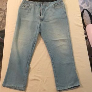 Loose Fit Light Wash Jeans